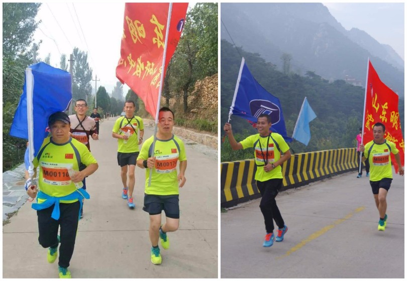 泰信明珠旗手高舉公司大旗 泰信明珠旗手高舉公司大旗