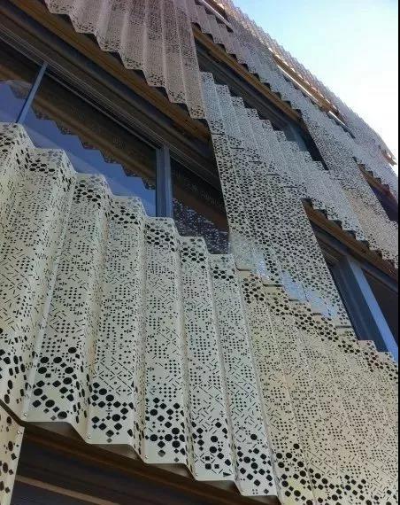 雕花鋁單板幕墻2 雕花鋁單板幕墻2