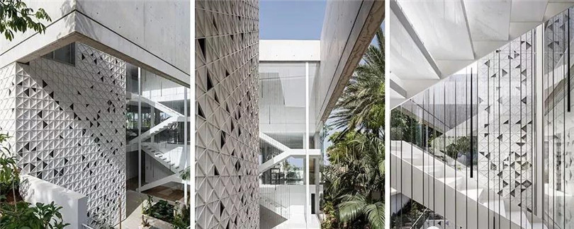 擁有三角形縷空鋁單板立面的特拉維夫住宅4 擁有三角形縷空鋁單板立面的特拉維夫住宅4