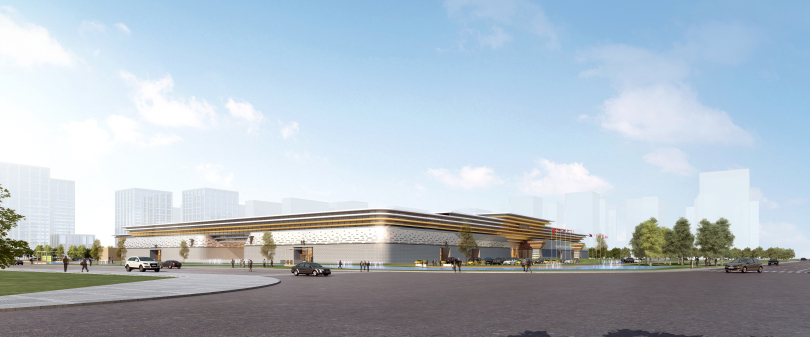 菏澤展覽中心項(xiàng)目 鋁蜂窩板2