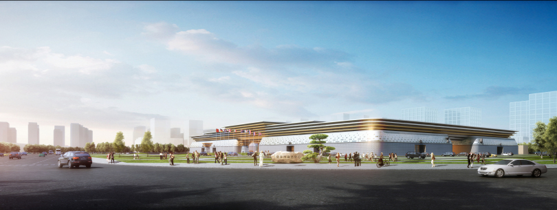 菏澤展覽中心項(xiàng)目 鋁蜂窩板3