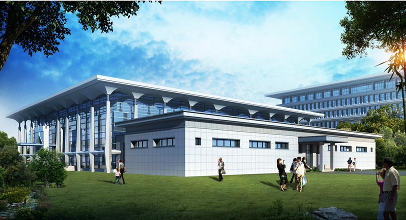 章丘現(xiàn)代農(nóng)業(yè)示范園百農(nóng)大廈 仿石材鋁單板1