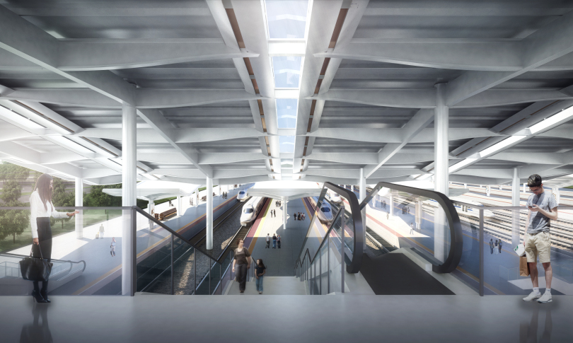 濟南高鐵青連站房 鋁單板2