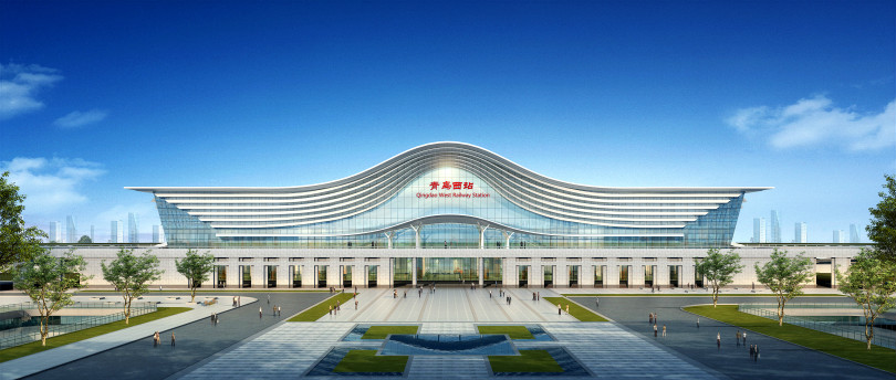 濟南高鐵青連站房 鋁單板1