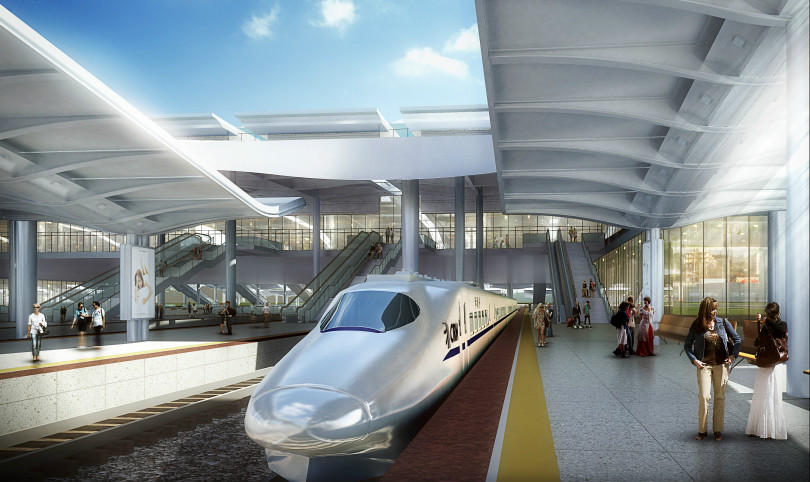 濟南高鐵青連站房 鋁單板3