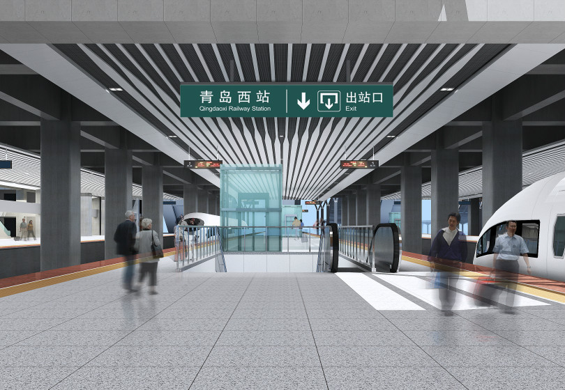 濟南高鐵青連站房 鋁單板8